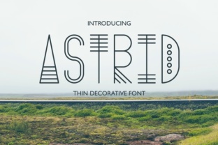 Astrid: A Display Font for Handmade Creativity