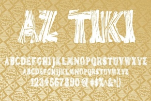 AZ Tiki Font for Eye-Catching Display Typography