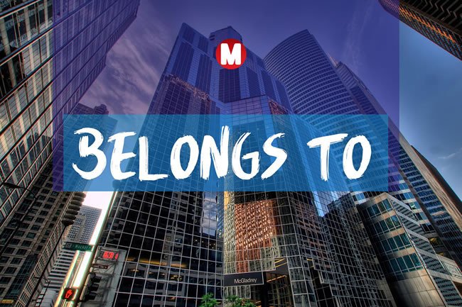 Belongs to: A Bold Font for Modern Branding