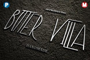 Bitter Villa Font for Elegant Branding and Creative Projects