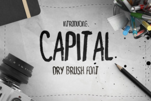Capital Dry Brush: A Simple Font That Transformed My Brand