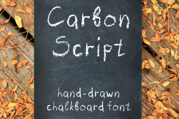 Carbon Script: A Charcoal-Textured Display Font for Bold Branding