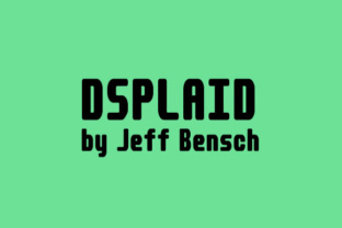 Dsplaid: A Display Font That Elevates Digital Branding