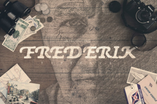 Frederik Display Font for Vintage Web Design