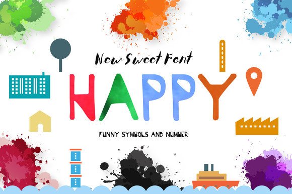 Happy: A Display Font That Brings Joy to Branding