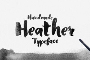 Heather Font: A Beautiful Display Typeface for Design Projects