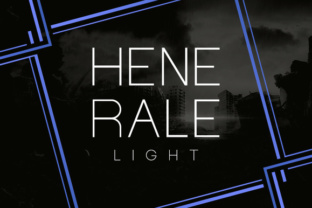 Henerale Light: The Font That Elevates Your Campaigns