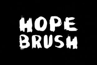 Hope Brush: A Versatile Display Font for Creative Campaigns