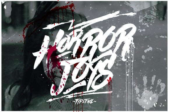 Horror Joys: A Unique Font for Business Branding