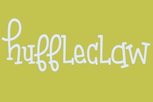 Huffleclaw: A Playful Display Font for Creative Makers