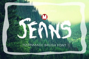 Jeans Font for Handmade Creations and Modern Designs