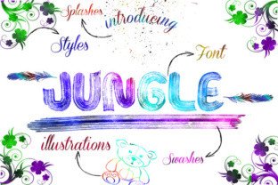 Jungle Font Download: A Playful Display Typeface