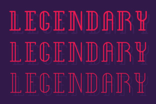 Legendary Font for Business Branding and Design