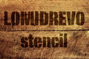 Lomidrevo Stencil: A Display Font for Bold Branding and Creative Campaigns