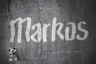 Markos Font: A Bold Display Type for Creative Projects