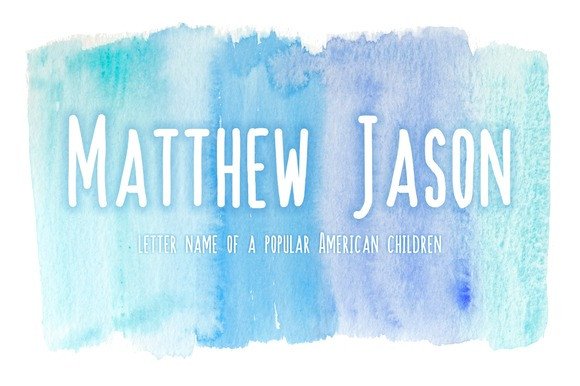 Matthew Jason: A Script Font That Elevates Digital Branding