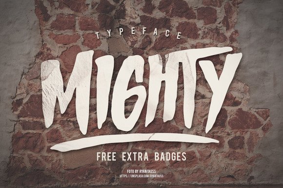 Mighty Font for Modern Web Design