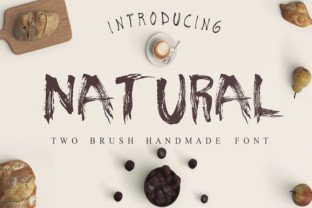 Natural Font for Handmade Creativity