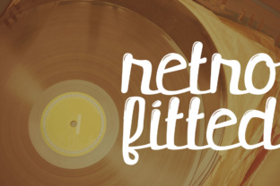 Retrofitted: A Fun, Rounded Retro-Styled Font for Crafters