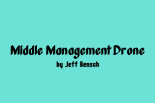 Testing Middle Management Drone for a Real Branding Project