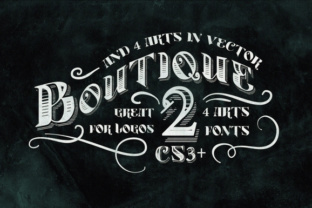 VTKS Boutique Font for Vintage-Inspired Creations